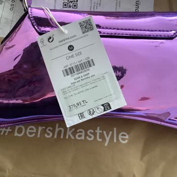 Bershka Hasarlı Çanta İadesi