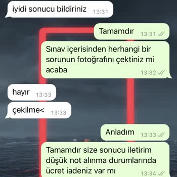 Odev.hatti (Instagram) Hem Düşük Not Aldılar Hem De Garanti Ettikleri İadeyi Yapmadılar
