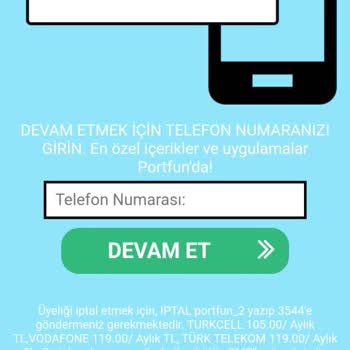 Vodafone'dan Gelen Yanıltıcı Bildirimle Abonelik Başlatıldı