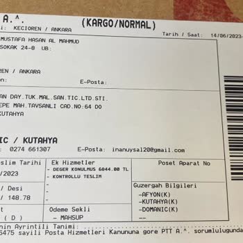 Vestel İade Edilen Ürünün Kabul Edilmemesi