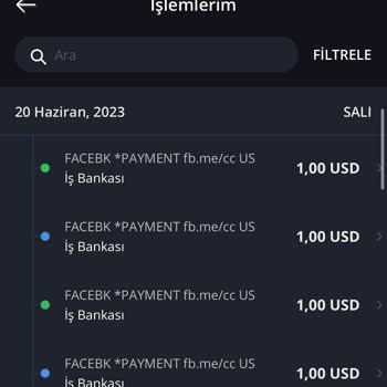 Facebook İzinsiz Para Çekimi