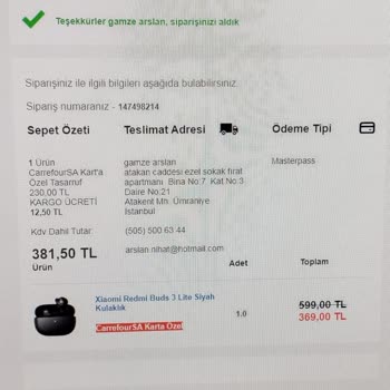 Carrefour Sanal Alışveriş Güvenliği!