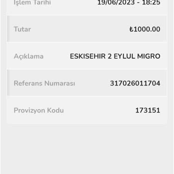 Money Pay Migros Mağazası'ndan 1000 TL'lik Temassız Ödeme İşlemi Yaparken İki Kez Para Çekildi
