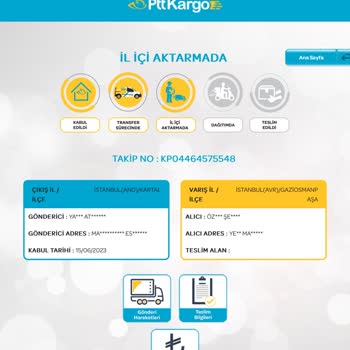 PTT Kargo 5 Gündür Şubede Gözüküp Gelmeyen Kargo!