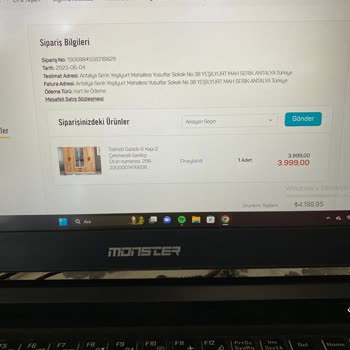 A101 Den Sipariş Ettiğimiz Tiamob Gardırop Gelmedi