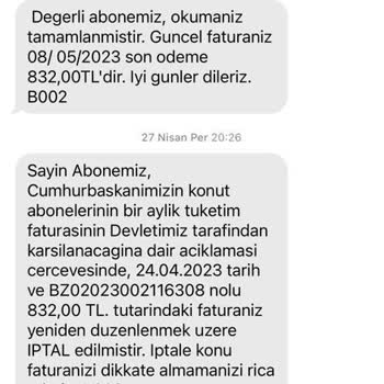 Başkent Doğalgaz Devletin Karşılayacağı Faturayı Sonraki Aya Yansıttı
