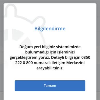 Denizbank Moneygram Doğum Yeri Hatası