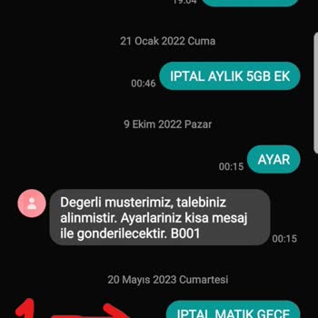 Türk Telekom Paket İptal SMS'imi Dikkate Almayarak Zorla Paket Sattı