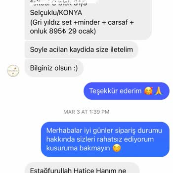 Beroshbabynest Ödemeyi Alıp Ürünü Göndermiyor
