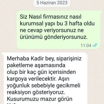 Plania.co Kaan Tasarım Firması Kargomu 1 Aydır Göndermedi