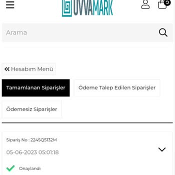 Uvvamark İki Haftadır Gönderilmeyen Ürün