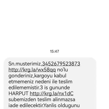 Aras Kargo Hakaret Bağırma İlgisizlik