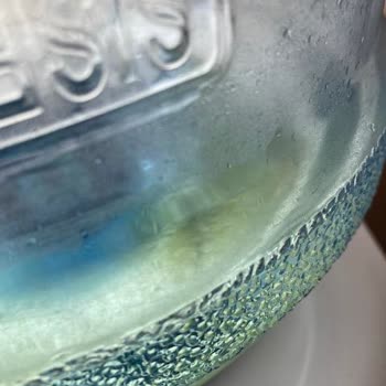 Karacakaya Su Firmasının Damacanasında Bulunan Yosun Ve Birikintiler