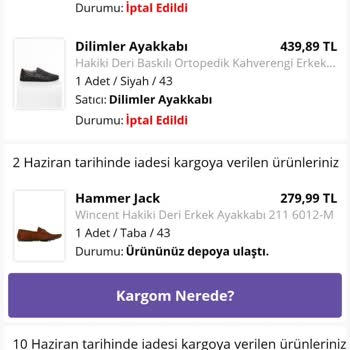 Morhipo İade Ürün Teslim Alınmasına Rağmen İade Bedeli Yatırılmıyor