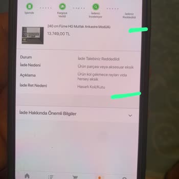Koçtaş Ürünün Arkasında Değil 40 Gündür Mağduruz