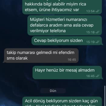 Polis Sepeti Eksik Ürünün Temin Edilemeyişi