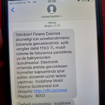 Finans Cosmos Üyeliği İptali Ve Paramı İstiyorum!