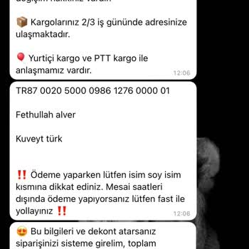 Safir Giyim Parayı Havale Alıp Ürün Göndermiyor Instagram: Safirgiyiim