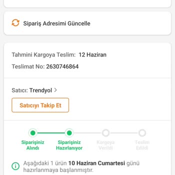 Trendyol Ürün İptal Ve Teslim Edilmedi