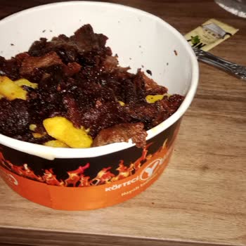 Köfteci Yusuf Döner Tamamen Yanık Geldi