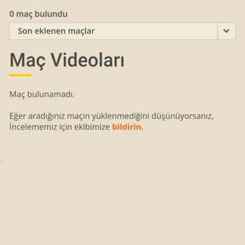 Sosyal Halı Saha Maç Videosu Yayımlanmadı