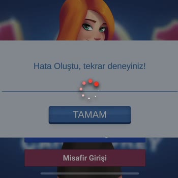 Mynet Oyuna Giremiyorum Hata Oluştu Tekrar Deneyin Yazıyor Sürekli