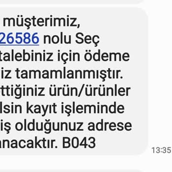 Boyner Mağazası Sipariş Sorunu