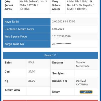 Sürat Kargo Ürünün Akıbeti Belli Değil Tek Bir Firma Yetkilisi Dönüş Yapmıyor