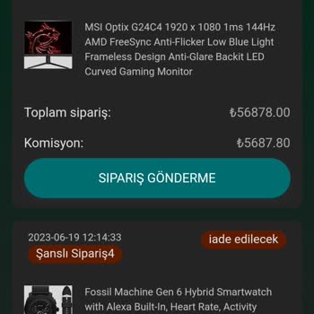 Shoper.live Programında Sipariş İptali!