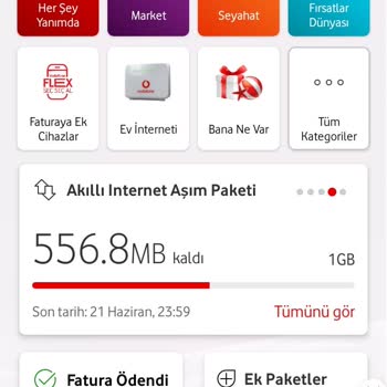 Vodafone Akıllı İnternet Aşım Paketi