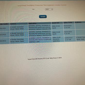 SGK EYT Sosyal Güvenlik Merkezi Bağcılar
