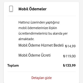 Vodafone Mobil Ödeme ( Payguru )