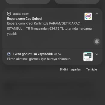 Getir Moov Fazla Tutar Alımı