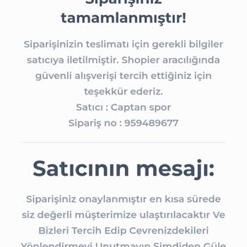 Captanspor.com Stokta Ürün Kalmamış