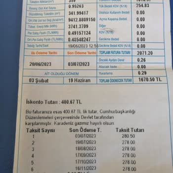 ARMADAŞ Doğal Gaz Faturası İtirazı