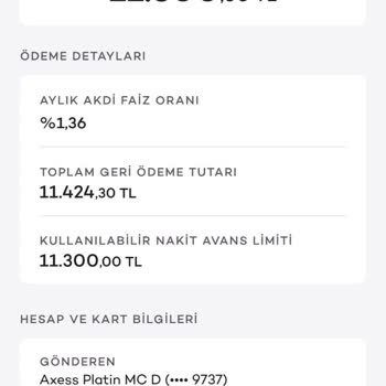 Akbank Taksitli Nakit Avans Yalan Beyan Verip Müşteri Yanıltma