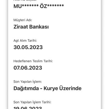 AGT Kurye (aynigunteslim.com) 20 Gündür Teslim Alamadığım Kargo Teslimatım
