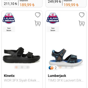 FLO Ayakkabı FLO 1 Alana 1 Bedava