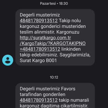 Sürat Kargo Adrese Teslim Yapmıyor