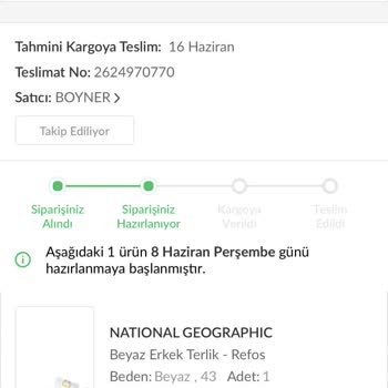 Boyner Stokta Olmayan Ürün Satışı
