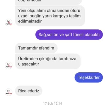 Ürün Yerine Sorun Almak İstiyorsanız Mattcar'dan Alın...