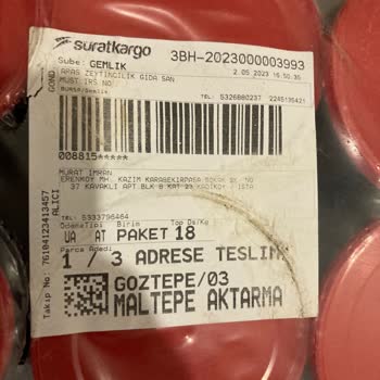 Sürat Kargo Teslimatında Sorun Yaşadım