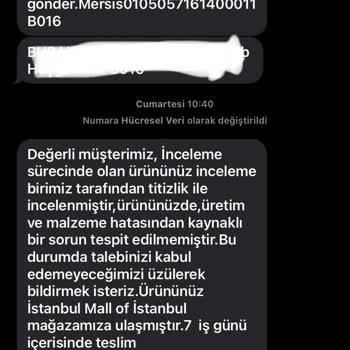 Avva Giyim İlk Yıkamada Ürün Çok Fazla Çekti