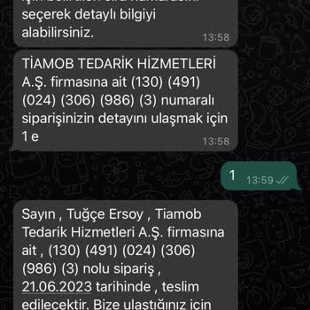 Horoz Lojistik Karacabey Depo Ürünümü Teslim Etmiyor
