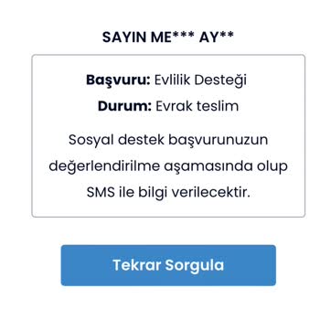 İBB Sedep Evlilik Yardımı