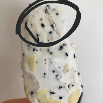 Magnum Ice Cream Containing Hair