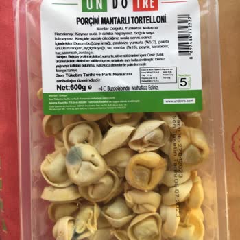 Un Do Tre Makarna SKT'si Gelmeden Küflenen Ürün