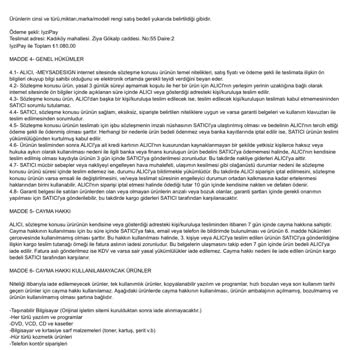 Meysa Design Şikayet