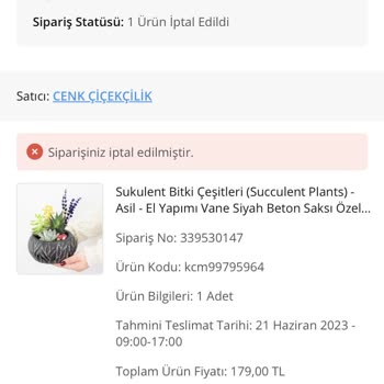 Çiçek Sepeti Mağduriyeti