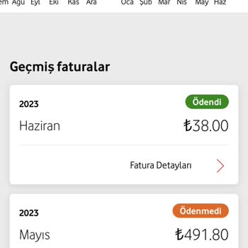 Vodafone Kredi Kartımla Ödediğim Faturam Ödenmemiş Gözüküyor Ve Hattım Kesilmiş